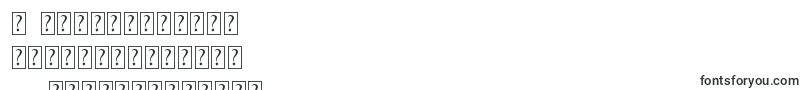 Gramitos-Schriftart – bengalische Schriften